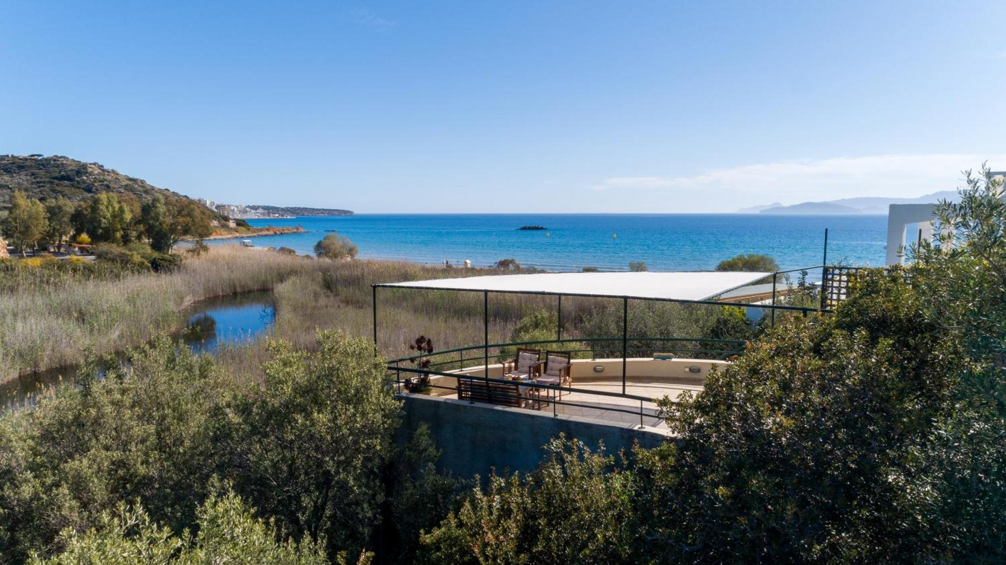 Coastal Dream Beachview Jacuzzi& Sauna Amoudara  Bagian luar foto