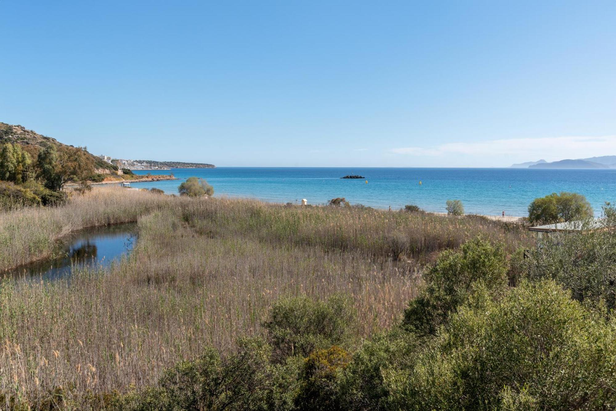Coastal Dream Beachview Jacuzzi& Sauna Amoudara  Bagian luar foto