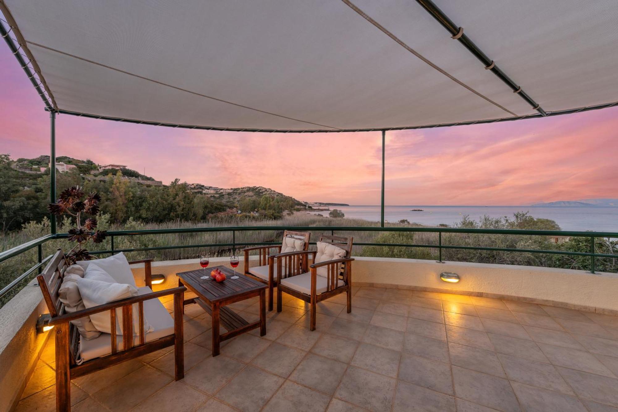 Coastal Dream Beachview Jacuzzi& Sauna Amoudara  Bagian luar foto