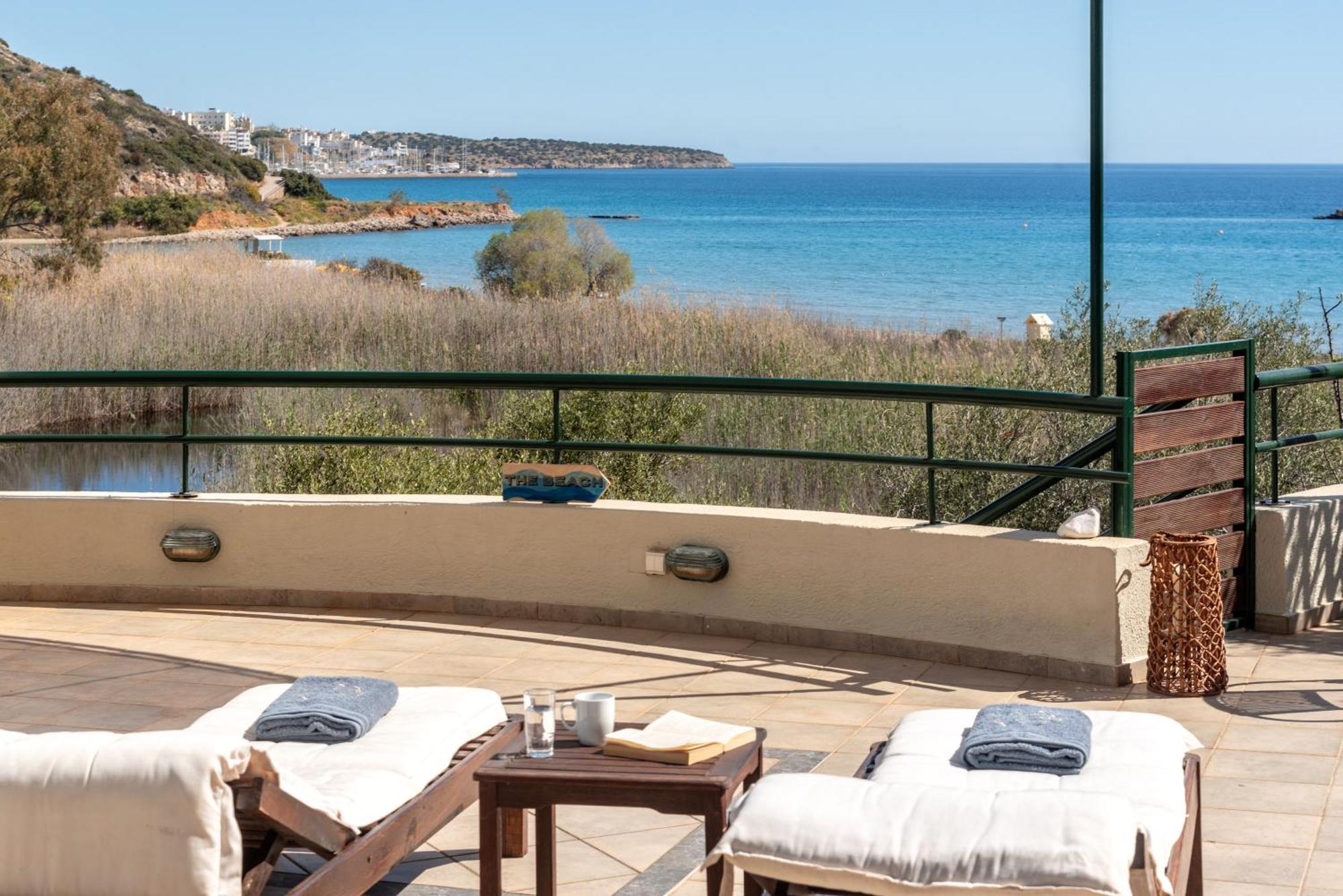 Coastal Dream Beachview Jacuzzi& Sauna Amoudara  Bagian luar foto