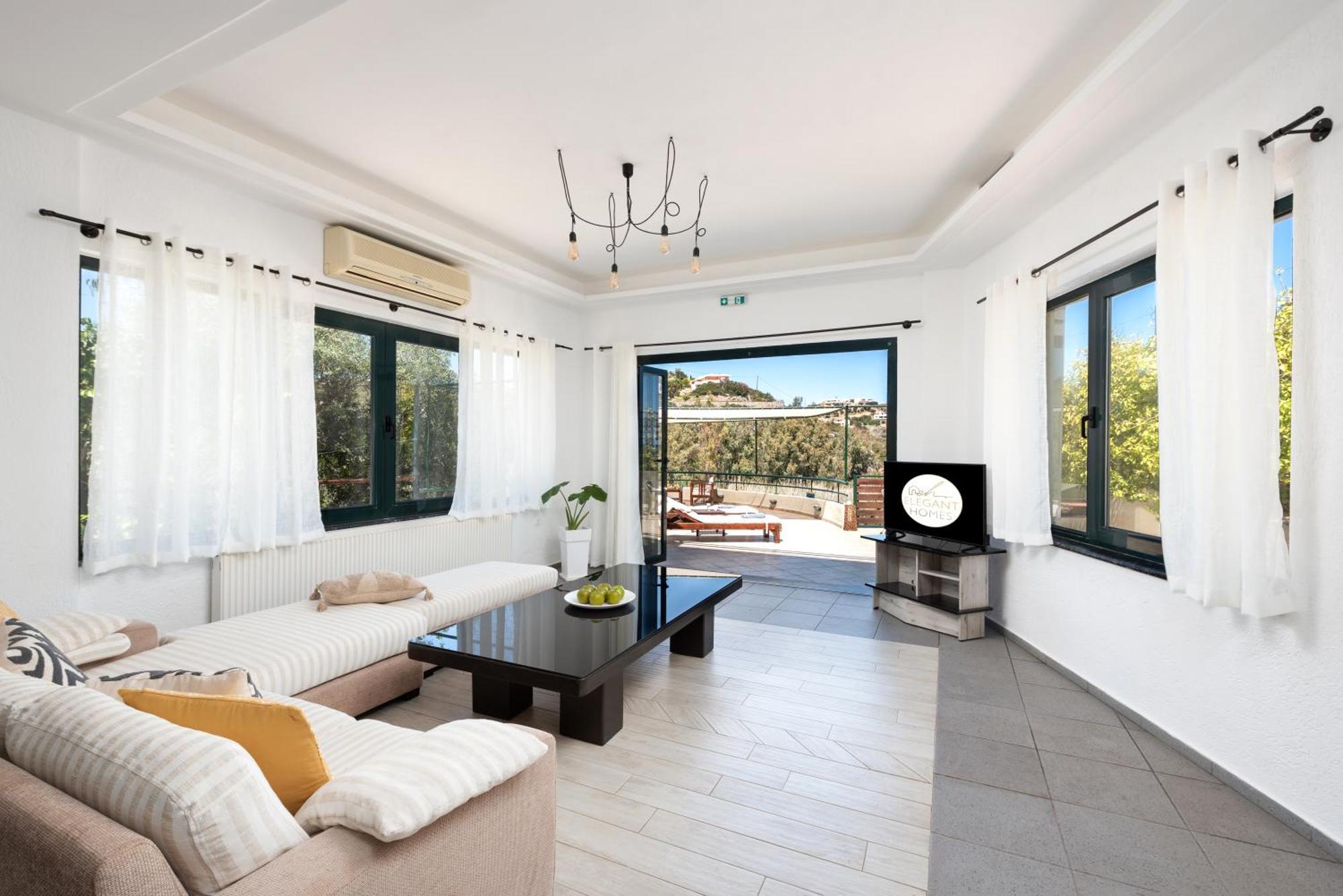 Coastal Dream Beachview Jacuzzi& Sauna Amoudara  Bagian luar foto